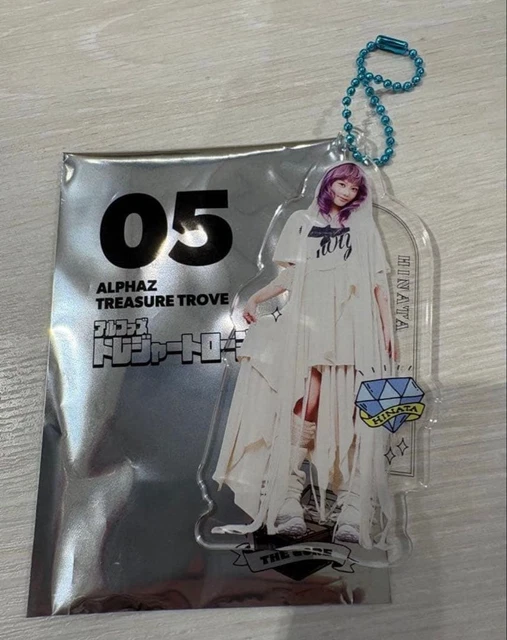 XG ALPHAZ TREASURE Trove Hinata Keychain Acrylic Stand Used [Age