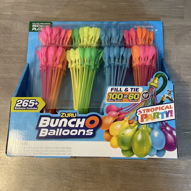 ZURU BUNCH O Balloons Rapid Fill, SelfSealing Water Balloons (265
