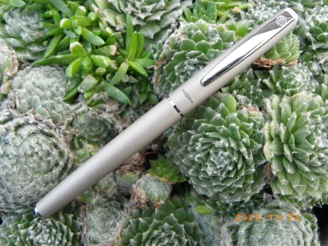 Stylo Plume SRD Noir Mat - Neuf Jamais Encré - Acier, Système Cartouche