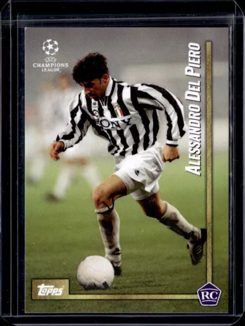 Topps Ucl Lost Rookie 2020 Alessandro Del Piero Rc Juventus