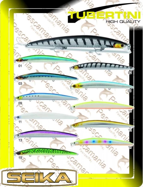 Leurre Jerkbait Seika JUZA - 60mm 2,3g - Hard Bait Artificiel Neuf - Pêche
