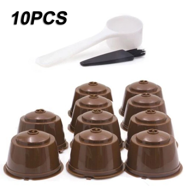 10* Capsule Caffè Nescafe Dolce Gusto Ricaricabili/Riutilizzabili Tazza Economica