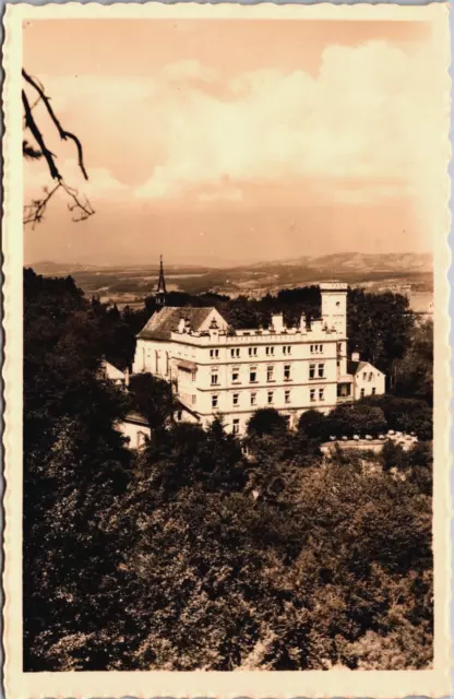 Czech Republic Hrubá Skála Vintage RPPC B172