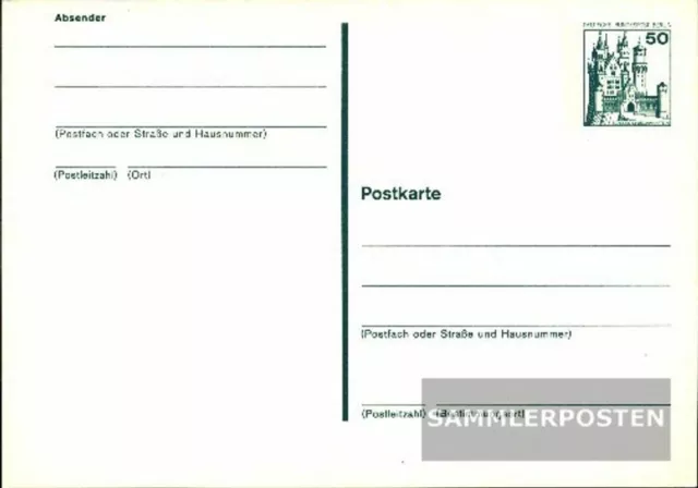 Berlin (West) P109 Amtliche Postkarte ungebraucht 1979 Burgen u. Schlösser