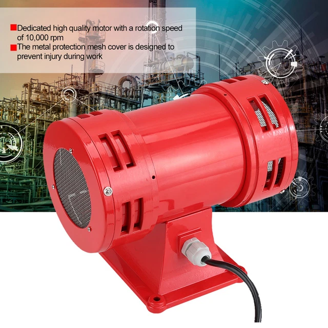 Sirena allarme continuo 150 db sicurezza industriale sirena a motore elettrico sirena caldo