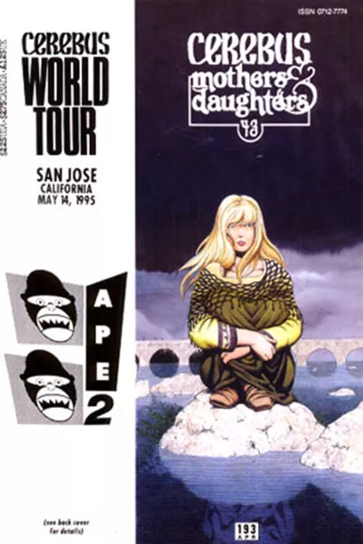 CEREBUS 190 191 192 193 194 Dave Sim Gerhard Aardvark-Vanaheim Gerhard