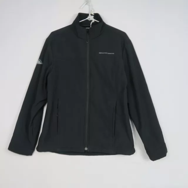 Mountain Designs Mens Windbreaker Jacket Size M Medium Black Apex Sportswear