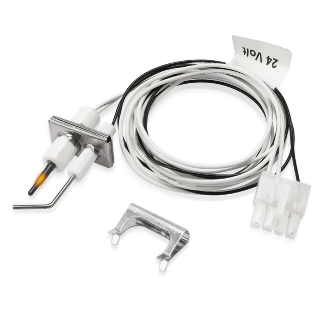 Honeywell Q3400A1024/U Igniter & Flame Rod – For SV9500M Gas Valve, Black, OEM Replacement