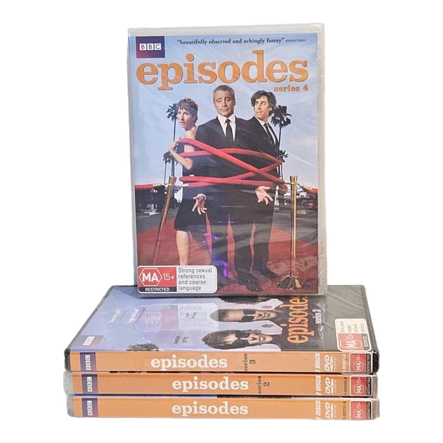 EPISODES COMPLETE SERIES 1-4 DVD Set Matt Leblanc PAL Region 4 Brand