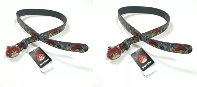'Marks & Spencer' 2x Collectors Angry Birds 'Terence' 10-12yo 68cm-78cm Belts