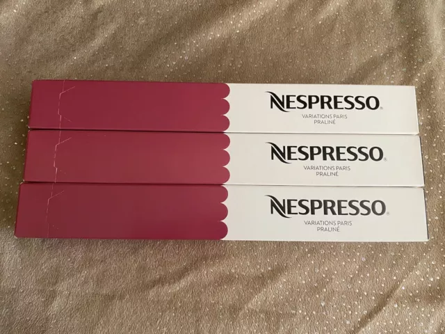 30x Rare “Paris Praline” Nespresso - Limited Edition - Variations Coffee New