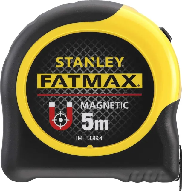Stanley FMHT0-33864 FatMax Metric Magnetic Tape Measure with Blade Armor 5m 2