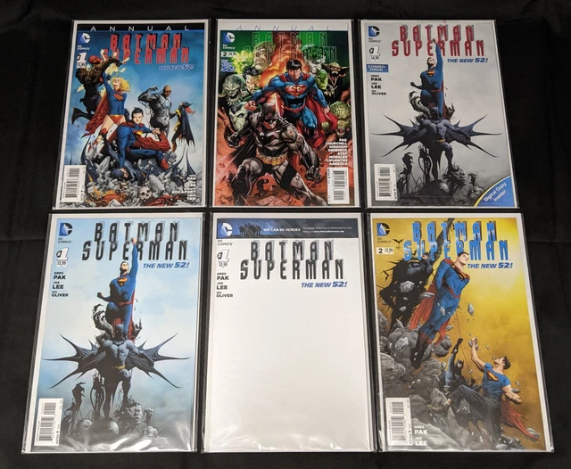 Batman Superman New 52 # 1-32, Annual #1-2 [COMPLETE SET] + VARIENTS - VF/NM 2