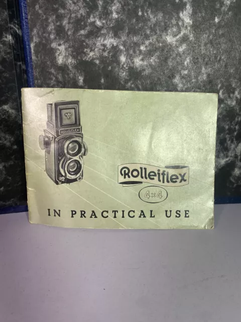 Rolleiflex 4x4 Instruction Manual