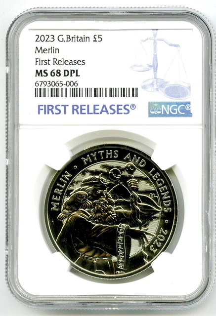 NGC MS67 DPL 2025年 英国 5PD クイーンズパンサー NGC MS67 DPL 2025年 英国 5PD クイーンズパンサー NGC MS67 DPL