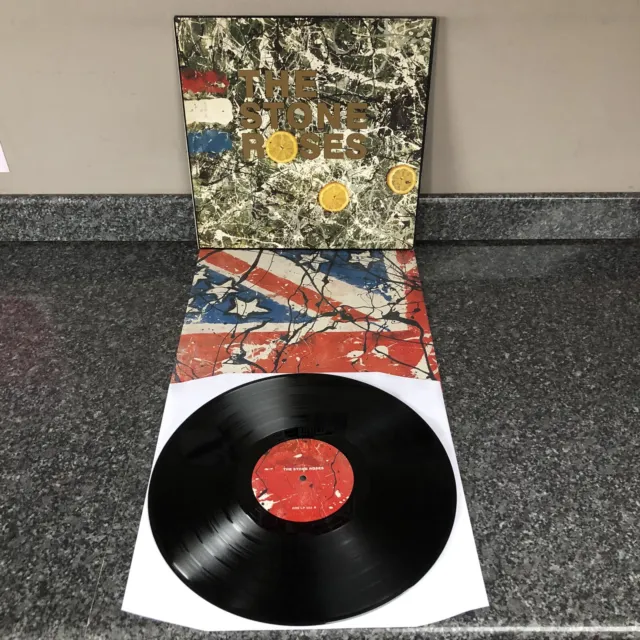 Lp Vinyl The Stone Roses Self Titled Album  1989 Uk 1St Press Ore Lp 502 Nm/Ex+