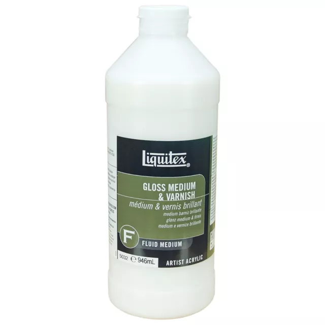 Liquitex Gloss Medium/Varnish 32 Oz