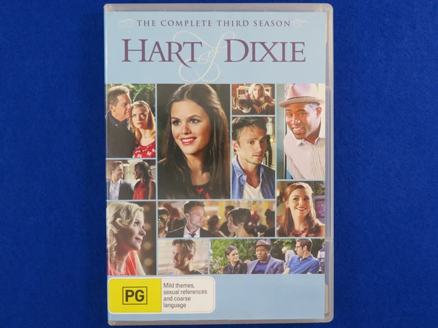 Hart Of Dixie Season 3 - DVD - Region 4 - Fast Postage !!