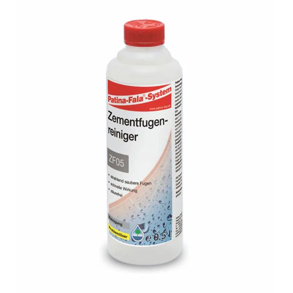 Patina Fala ZF05 Coulis de Ciment Nettoyeur 500 ML Bain Carrelage pour Sol
