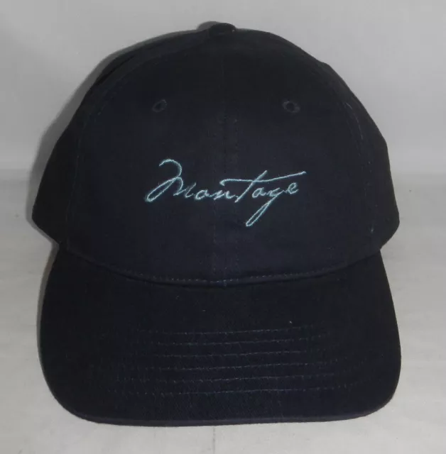 NEW Montage Laguna Beach Logo California CA Luxury Hotel Resort Baseball Hat Cap