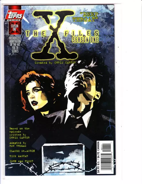 The X-Files Season 1 “Topps Comics" Comic Book