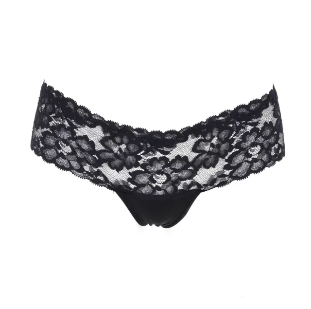 La Perla Womens Black Primrose Field Brazilian Underwear Size Medium L26530