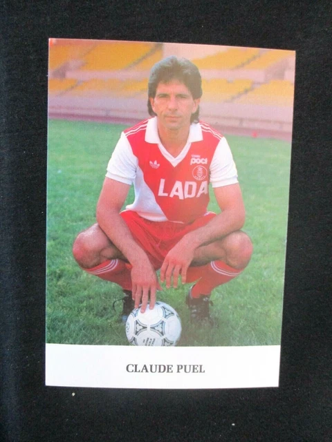 Carte Postale AS Monaco – Saison 1992-1993 – Puel – Excellent État