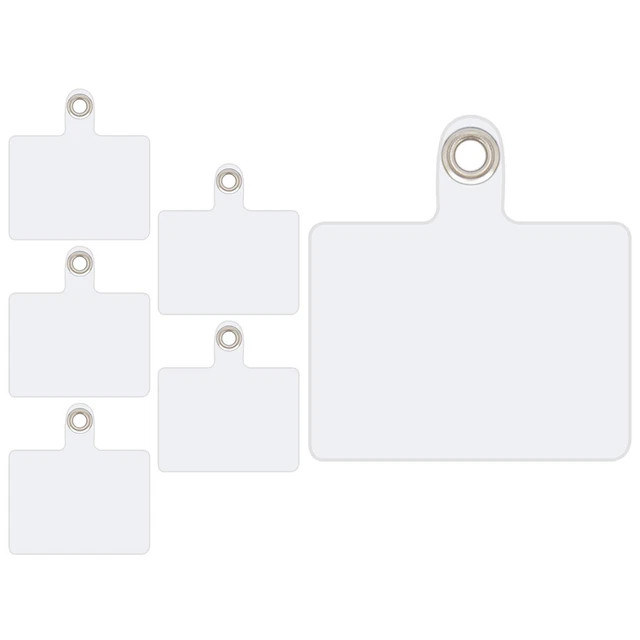 6 Pack Cell Phone Lanyard Tether, Universal PVC Wrist Phone Lanyard Phone