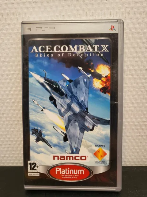 Ace Combat X Skies Of Deception Sony PSP Platinum Complet Pal