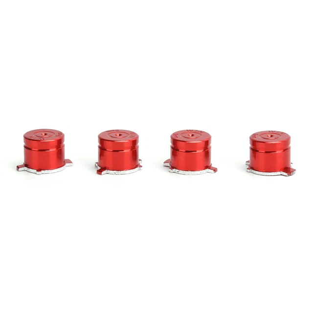 (red)Gamepad Metal Thumbstick Thumb Sticks Buttons Durable Gamepad Button