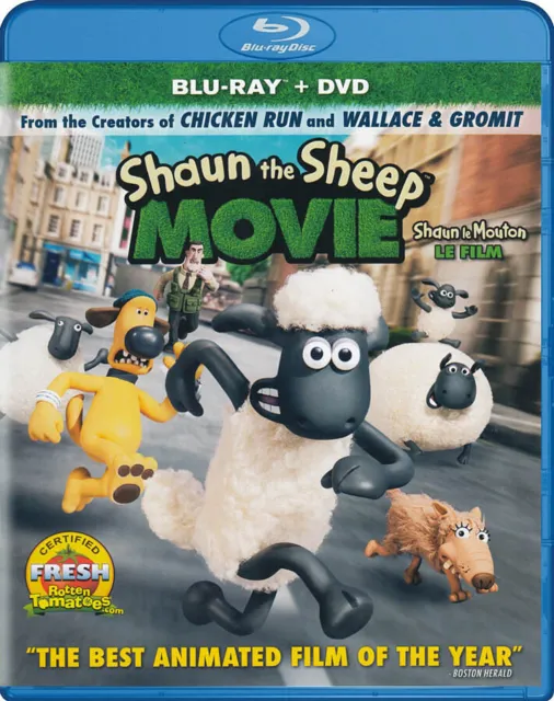 Shaun The Sheep Film (Blu-Ray/DVD) (Blu-Ray Neuf Bleu