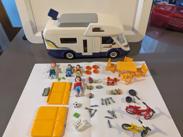 Playmobil 4859 Family Camper Van Complete (No Box)