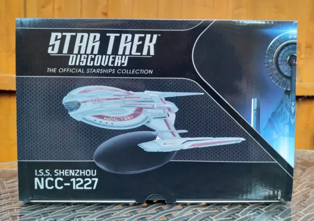 Eaglemoss Star Trek Discovery I.s.s Shenzhou Ncc-1227 Xl Starship Brand New