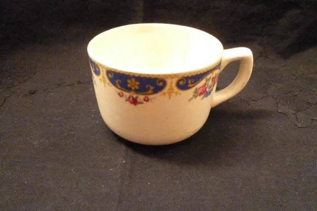 Tasse à café ancienne terre de fer Sarreguemines, French vintage cup