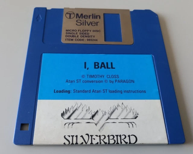 Jeu Atari ST Sidewinder - Complet En Boîte Version PAL - N°2018S - État Correct Avec Traces D'usure