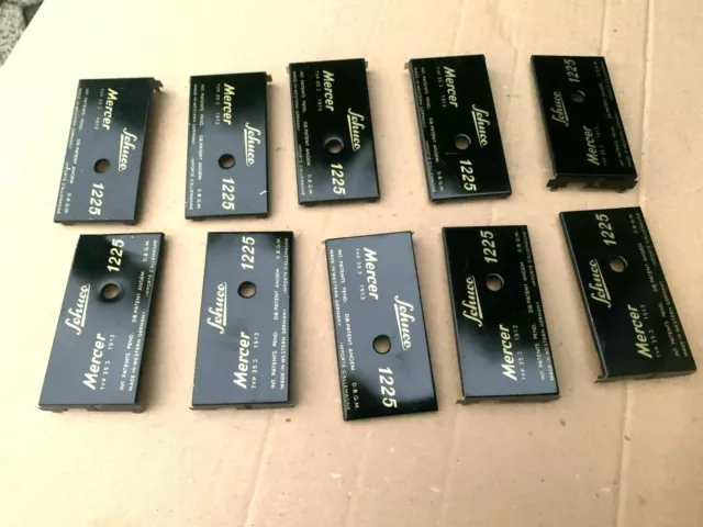 10 x Schuco Oldtimer Auto Mercer 1225 Bodenplatte