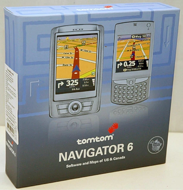 NEW TOMTOM NAVIGATOR 6 PDA Cell Phone GPS Software CD+Code HP iPAQ Dell