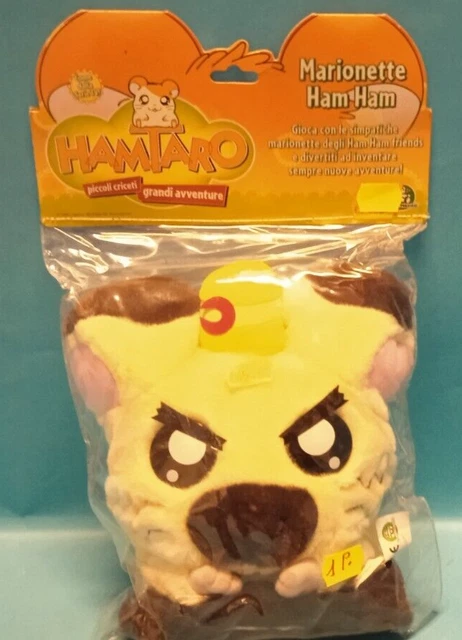 Hamtaro Marionetta Cricetino Personaggio Giapponese Collezione Sigillato Vintage