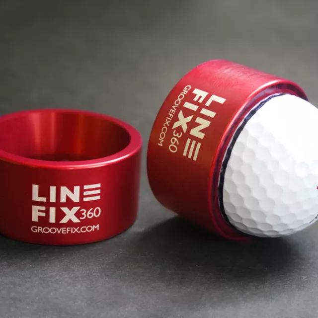 LINEFIX360 - Golfball Linie Liner – 100% Britisch – The Original, das Beste