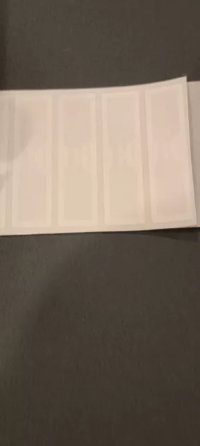 1" x 4" RFID Labels 3" Core for Thermal RFID Encoding Printers