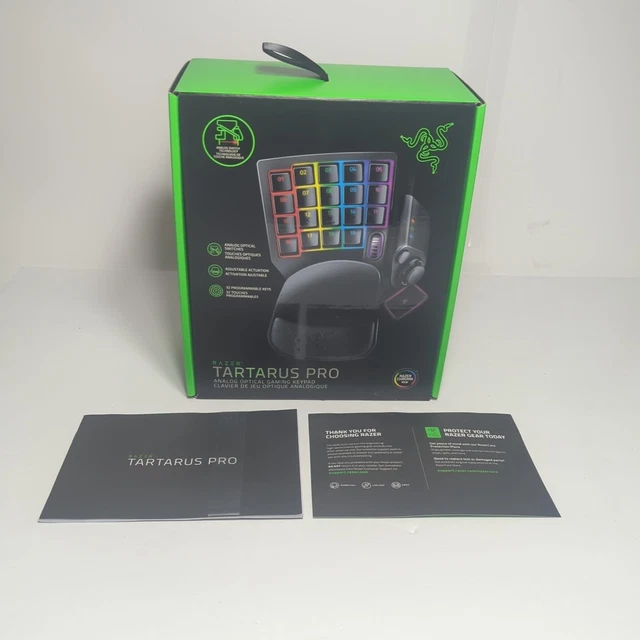 RAZER TARTARUS PRO BOX & MANUAL ONLY Does Not Have Keyboard 18.28