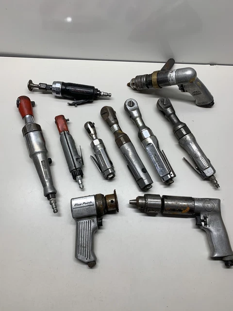 Snap On Mac Blue Point Air Tool Lot Of 10 Untested For Parts Or Repair