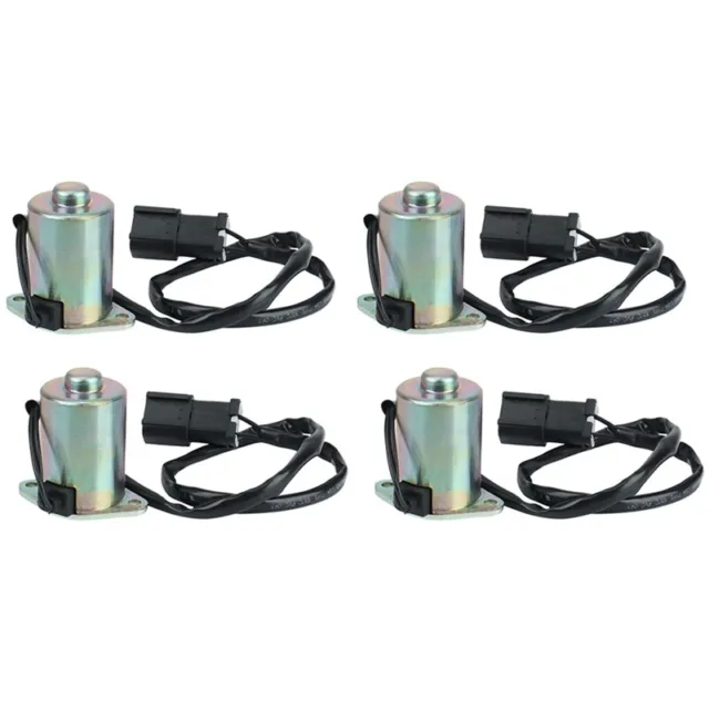 4X for Komatsu PC200-6 (6D102) Safety Lock Rotary Rotary Solenoid Part Numb Q8A4