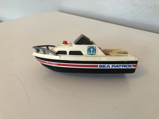 1978 Tomy Sea Patrol Vintage Boat Toy - No Motor