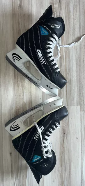 Schlittschuhe Eishockey Gr.10 Bauer Nike supreme
