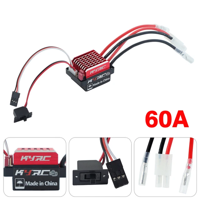 60A Speed Regulator  Brushed ESC Dual-way Motor For HPI HSP RC Car Ship  Model