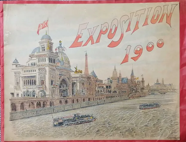 Exposition Universelle 1900. Ansichten von der Weltausstellung / Vues de lÂ?expo
