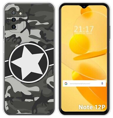 Coque Silicone pour Ulefone Note 12P Design Camouflage 02 Dessins