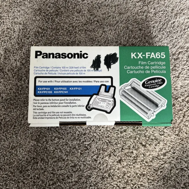 Panasonic KX-FA65 Film Cartridge 100M (328 feet) Fax Machine Film OEM - NEW