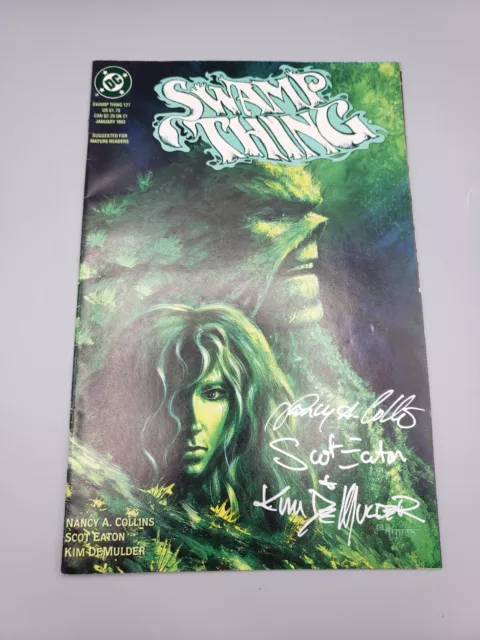 Swamp Thing Volume 2 #127 January 1993 Autographed Published By DC Comics Book